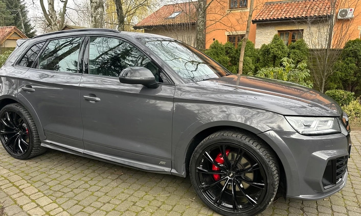 Audi SQ5 cena 145000 przebieg: 251000, rok produkcji 2018 z Nałęczów małe 211